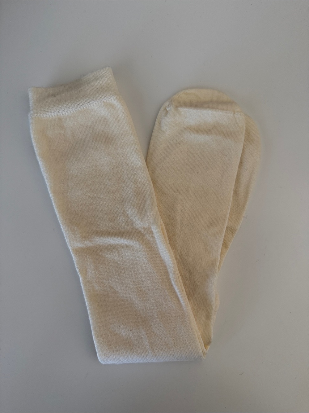 Calzedonia Milky White Long Socks